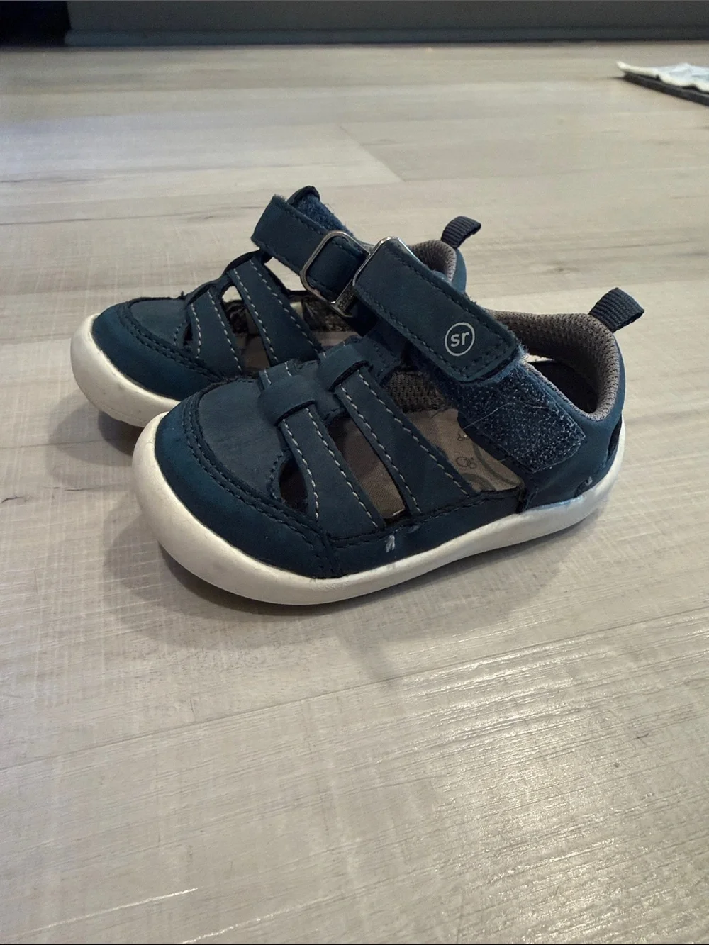 Stride Rite 360 Navy Blue Amos 4.0 Sandal